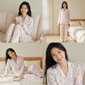 Sweet Lace Pajama Set – Soft Pink